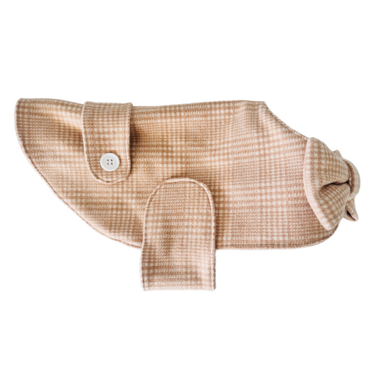 wool dog coat