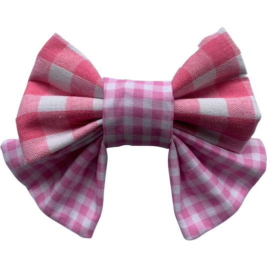Sailor Bow - Candy Gingham